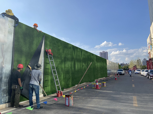 昆明大悅城圍擋工程案例